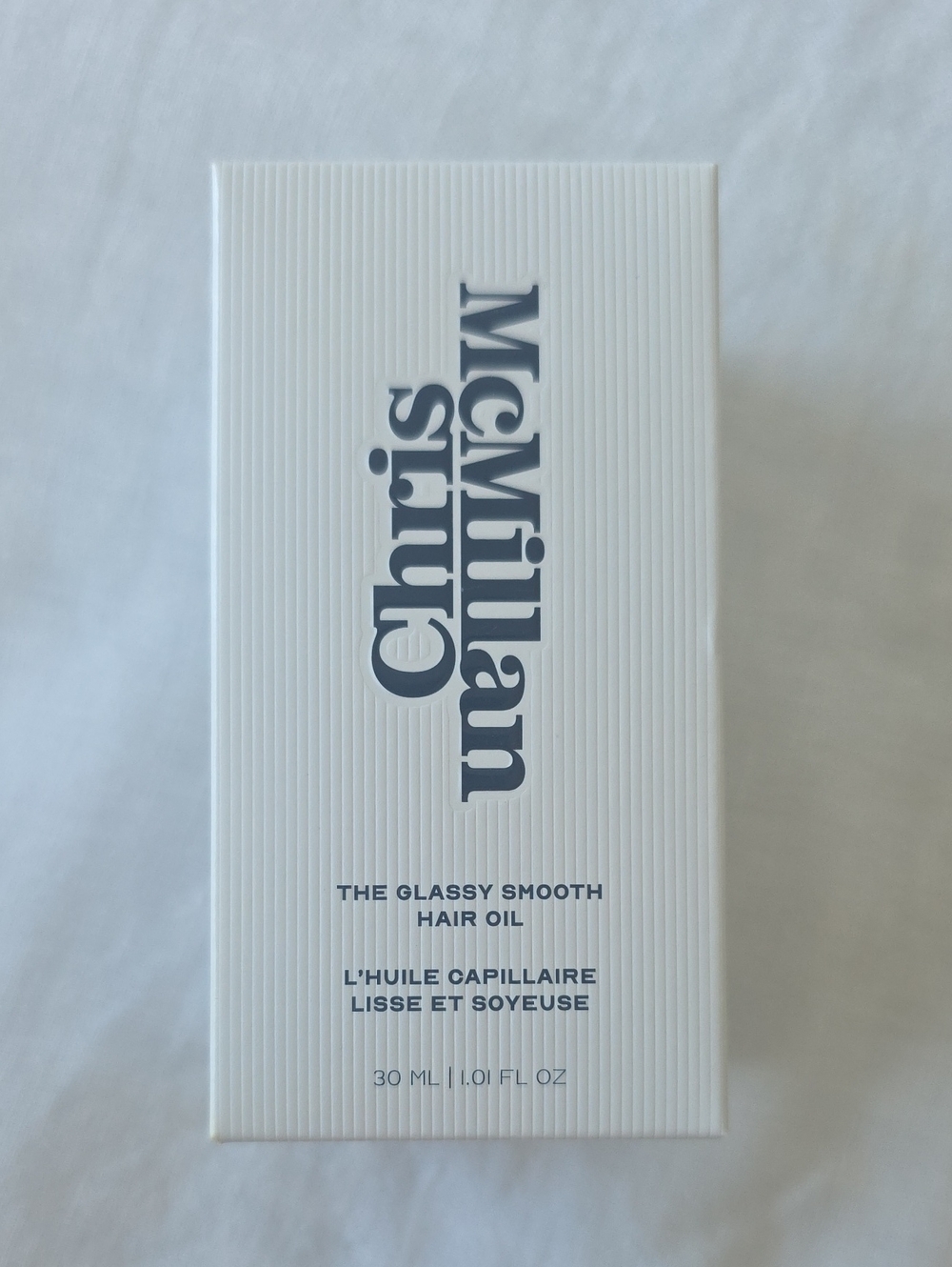Chris McMillan The Glassy Smooth Hair Oil - 30ml New